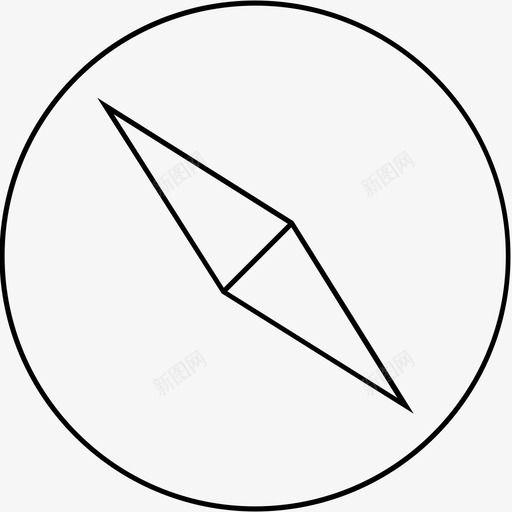 指南针方向磁罗盘图标svg_新图网 https://ixintu.com 导航 思维 指南针 方向 磁罗盘