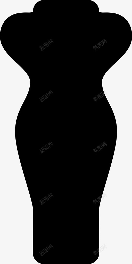 时髦的衣服时尚的女人图标svg_新图网 https://ixintu.com 女人 时尚的 时髦的衣服 漂亮的女人衣服md固体