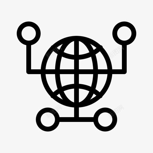 数字化全球杂项图标svg_新图网 https://ixintu.com 全球 数字化 杂项
