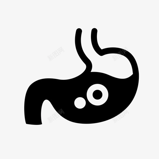 胃内脏最新科技图标svg_新图网 https://ixintu.com 内脏 内脏科学立体式 医学 最新科技 胃