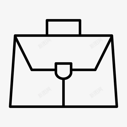 包商务办公室图标svg_新图网 https://ixintu.com 办公室 包 商务 工作 手提箱