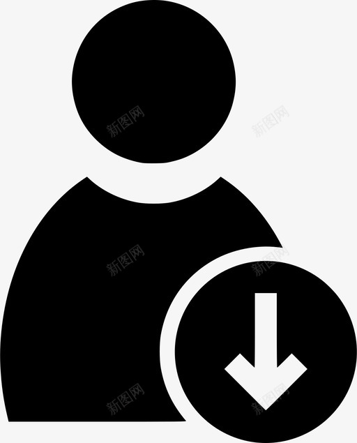 用户关闭帐户配置文件图标svg_新图网 https://ixintu.com 帐户 用户 用户关闭 用户图标 配置文件