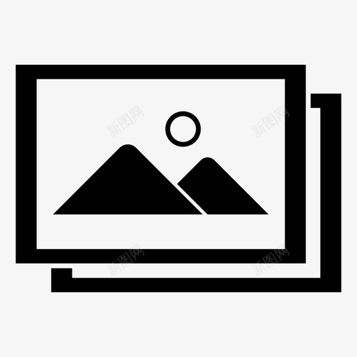 多媒体资料图像照片图标svg_新图网 https://ixintu.com 图像 图片 多媒体资料 存储器 摄像机 照片 照相