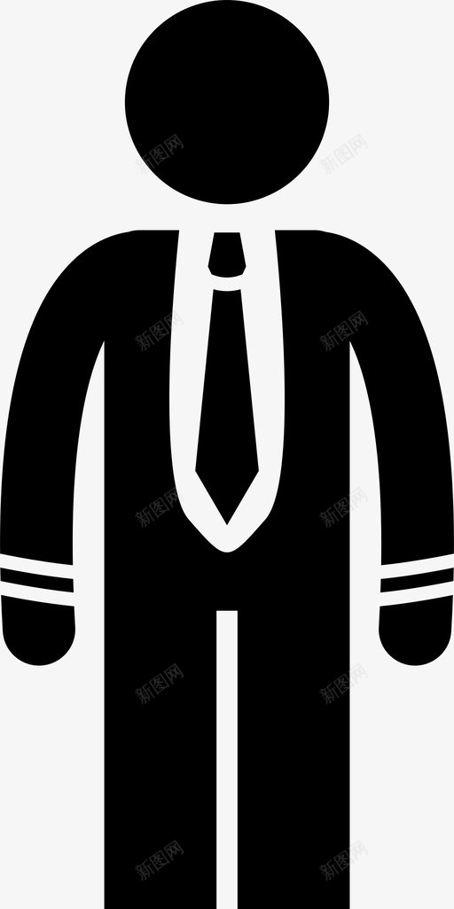 首席执行官办公室职位图标svg_新图网 https://ixintu.com 办公室职位 首席执行官