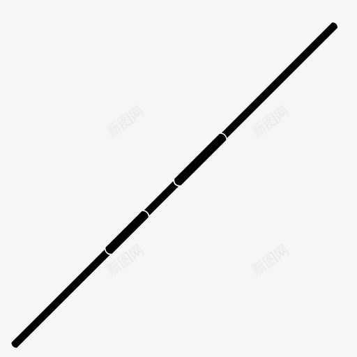 博杖游戏武术图标svg_新图网 https://ixintu.com rpg图标武器 博杖 武器 武术 游戏