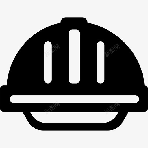安全帽施工工地图标svg_新图网 https://ixintu.com 头盔 头盔收集 安全 安全帽 工地 施工 防护