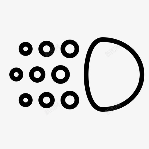 日间行车灯灯泡大灯图标svg_新图网 https://ixintu.com 大灯 日间行车灯 汽车零件 灯泡