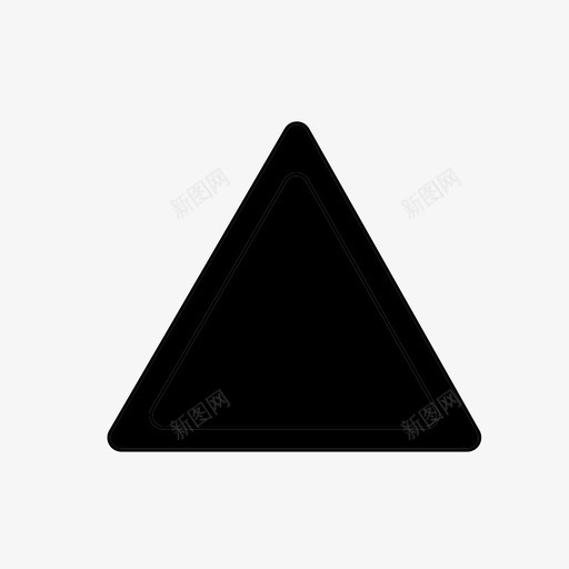 火元素上一个图标svg_新图网 https://ixintu.com 三角形 上一个 上箭头 元素 基本元素 火