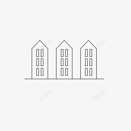 大学校园学院图标svg_新图网 https://ixintu.com 大学 大学标志 学院 教育 校园 系