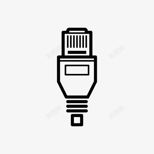 局域网电缆计算机连接图标svg_新图网 https://ixintu.com 互联网 局域网电缆 计算机 计算机硬件线路 连接