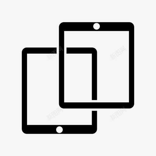 平板电脑设备屏幕图标svg_新图网 https://ixintu.com 屏幕 平板电脑 智能 设备