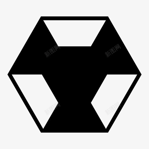 六边形六边形图案和形状图标svg_新图网 https://ixintu.com 六边形 六边形图案和形状