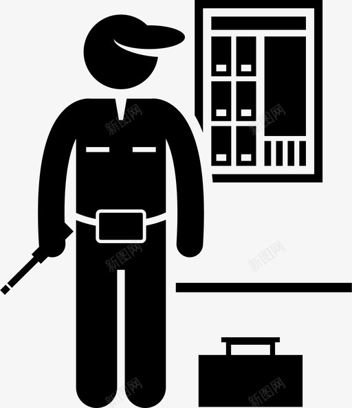 电工电气工程师保险丝盒图标svg_新图网 https://ixintu.com 专业 保险丝盒 勤杂工 服务 电工 电气工程师 线路工