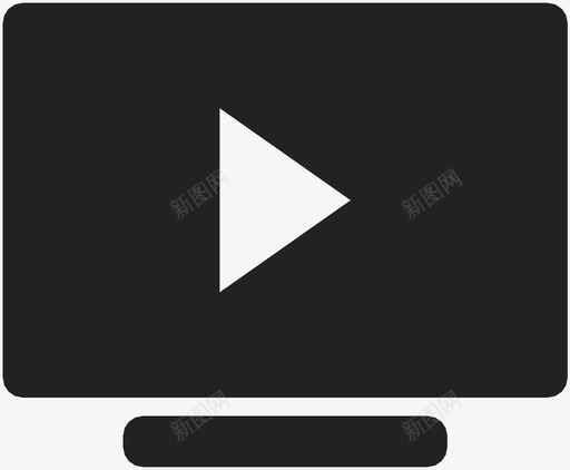 电视游戏视频图标svg_新图网 https://ixintu.com 游戏 电视 视频