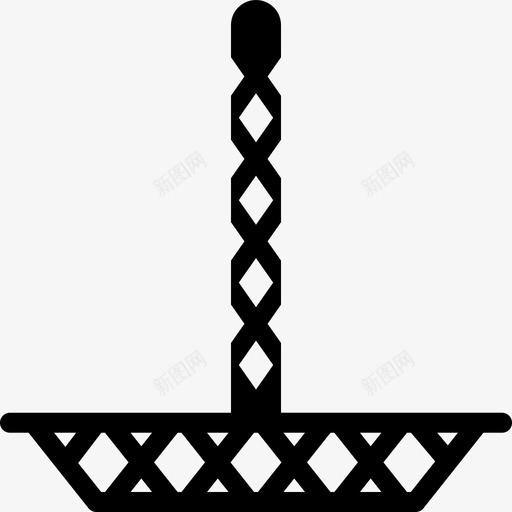 蛋篮子复活节空的图标svg_新图网 https://ixintu.com 复活节 空的 蛋篮子