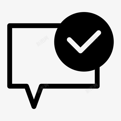 消息发送短消息文本消息图标svg_新图网 https://ixintu.com 文本消息 消息发送 短消息