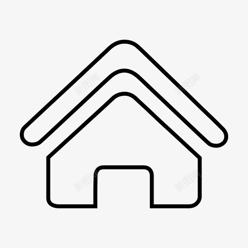 我的小区(未选中)svg_新图网 https://ixintu.com 我的小区(未选中) icon