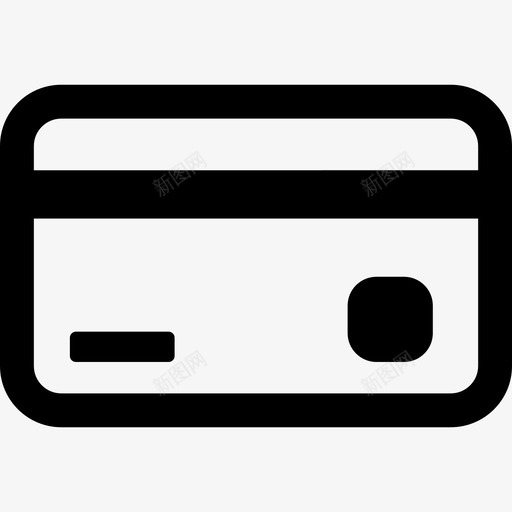 信用卡商业塑料货币图标svg_新图网 https://ixintu.com 信用卡 商业 塑料货币