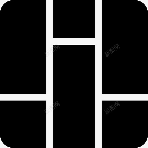 砌体布局响应式网页布局填充图标svg_新图网 https://ixintu.com 响应式设计 砌体布局 网页设计布局填充