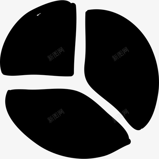 饼图技术儿童界面图标svg_新图网 https://ixintu.com 儿童界面 技术 饼图