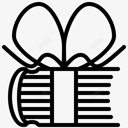 赠书礼物阅读图标svg_新图网 https://ixintu.com 丝带 礼物 美味的图书馆大纲 赠书 阅读