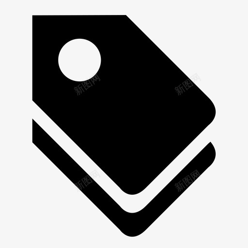标签商品价格标签图标svg_新图网 https://ixintu.com 价格标签 商品 商店 标签