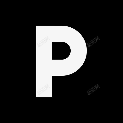 停车标志地图和旗帜poi公共场所图标svg_新图网 https://ixintu.com poi公共场所 停车标志 地图和旗帜