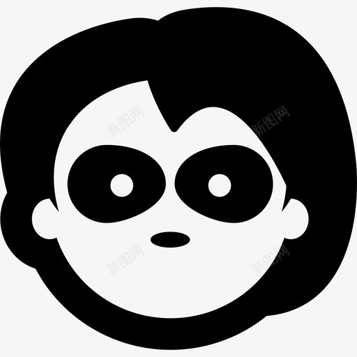 僵尸脸人人的象形图图标svg_新图网 https://ixintu.com 人 人的象形图 僵尸脸