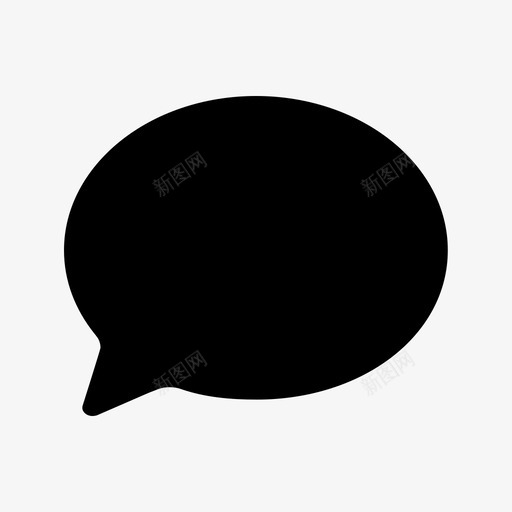 ios7-chatbubblesvg_新图网 https://ixintu.com ios7-chatbubble