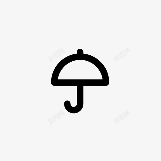 伞阳伞遮阳伞图标svg_新图网 https://ixintu.com 伞 基本界面 用户界面 遮阳伞 阳伞