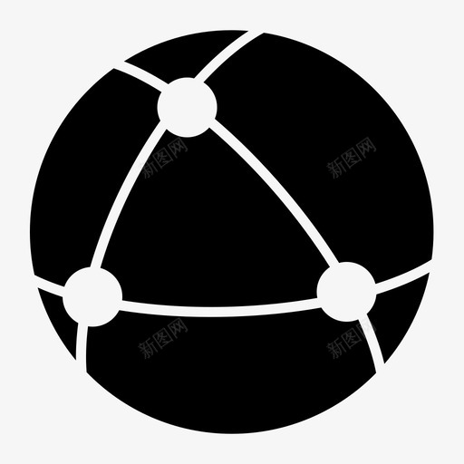世界地球互联网图标svg_新图网 https://ixintu.com 世界 互联网 地球 星球