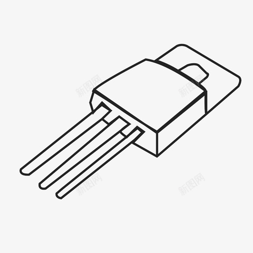 电子元件svg_新图网 https://ixintu.com 电子元件 电子元件图