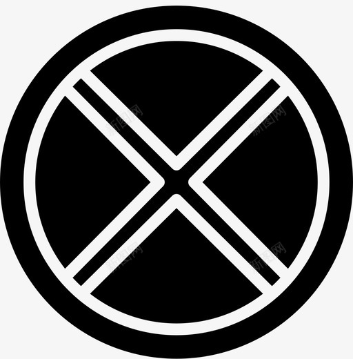 禁止标志交通粉碎图标交通标志实心svg_新图网 https://ixintu.com 交通 禁止标志 粉碎图标交通标志实心