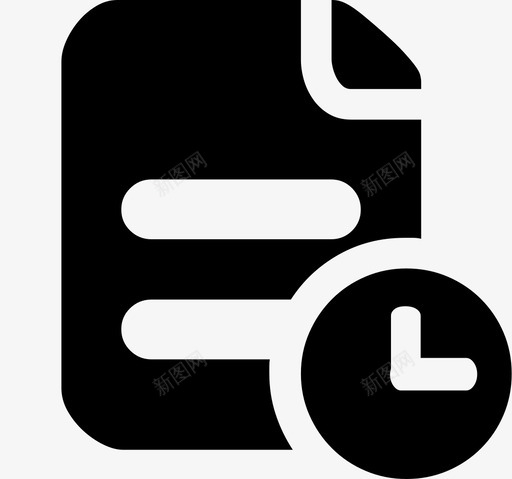 等待文件svg_新图网 https://ixintu.com 停止 延时 文件 文本 文档 等待 等待文件 等待测试 计时 资料 载入