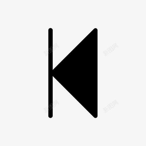 上一个播放器上一个曲目图标svg_新图网 https://ixintu.com 上一个 上一个曲目 上一个视频 播放器 音频视频播放器控件