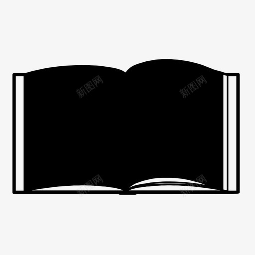 开卷教育图书馆图标svg_新图网 https://ixintu.com 上学 图书馆 学习 开卷 教育 阅读