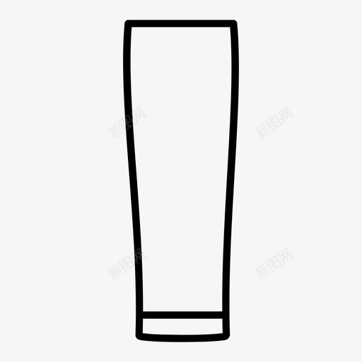 品脱杯啤酒杯饮料杯图标svg_新图网 https://ixintu.com 一杯水 品脱杯 啤酒杯 苏打水 饮料杯