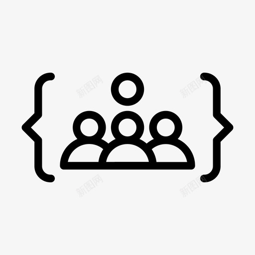 运转的社会一起工作图标svg_新图网 https://ixintu.com 一起 工作 运转的社会