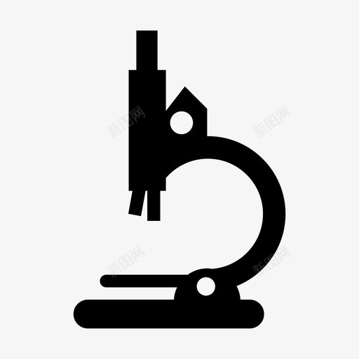 显微镜实验室光学仪器图标svg_新图网 https://ixintu.com 光学仪器 光学显微镜 实验室 显微镜