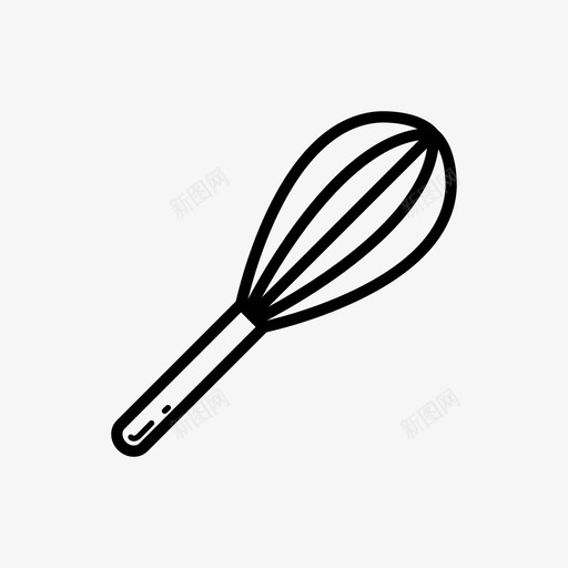 打蛋器食物图标svg_新图网 https://ixintu.com 打蛋器 食物