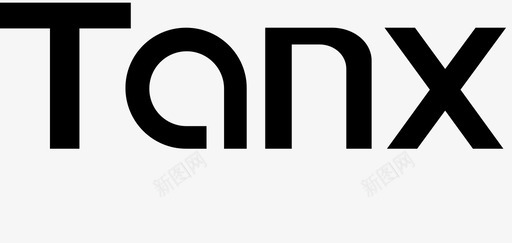 tanx字svg_新图网 https://ixintu.com tanx字