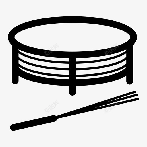 坦波里姆打击乐器桑巴图标svg_新图网 https://ixintu.com 坦波里姆 打击乐器 桑巴 桑巴乐器