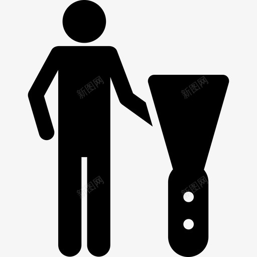 工人和泥刀人人2图标svg_新图网 https://ixintu.com 人 人2 工人和泥刀