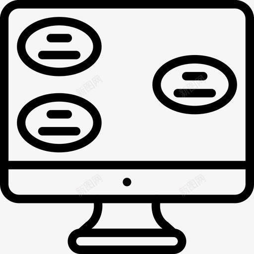聊天对话交流对话图标svg_新图网 https://ixintu.com smashicons对话2大纲 交流 对话 聊天对话 讨论