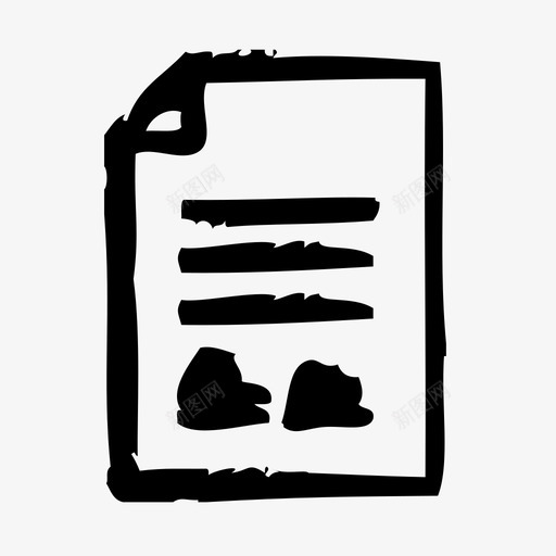 合同商务办公室图标svg_新图网 https://ixintu.com 办公室 合同 商务 工作 搜索引擎优化 粗略
