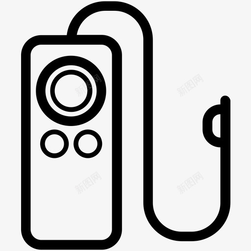 开关快门电缆电子图标svg_新图网 https://ixintu.com 开关快门 快照 摄像机 照相 电子 电缆 遥控