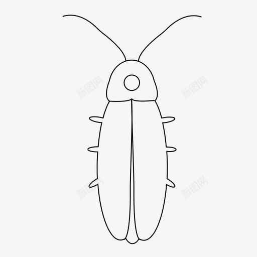 萤火虫昆虫图标svg_新图网 https://ixintu.com 昆虫 萤火虫