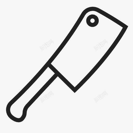 刀匕首厨房图标svg_新图网 https://ixintu.com 刀 匕首 厨房 武器