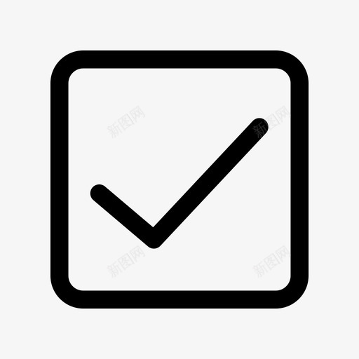 完成复选标记复选框图标svg_新图网 https://ixintu.com 复选标记 复选框 完成