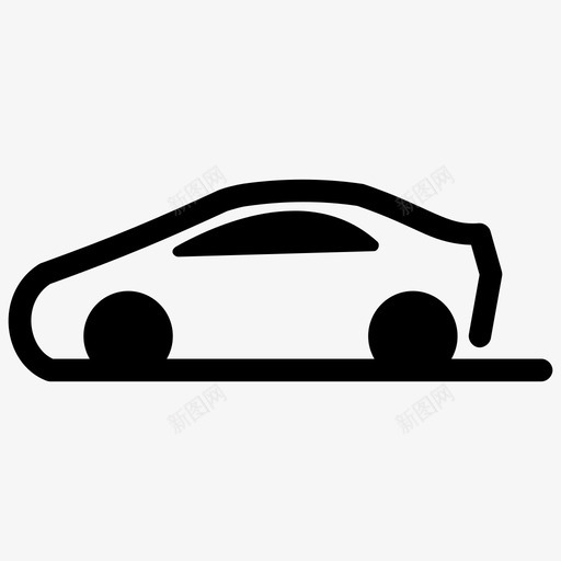 超级汽车汽车赛车图标svg_新图网 https://ixintu.com 汽车 赛车 超级汽车 运动 运输